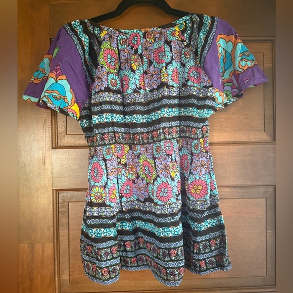 Chaudry KC Colorful Boho Blouse 🌸 - Picture 3 of 3